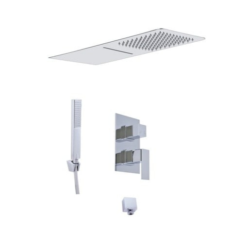 RAV SLEZÁK Seina sprchový systém včetně podomítkového tělesa chrom SK5003