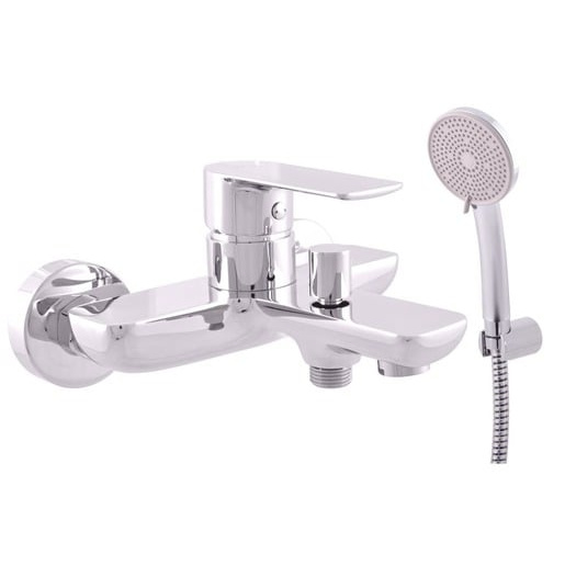 RAV-SLEZÁK VLTAVA Baterie vanová se sprchou - rozteč 150mm VT454.5/1