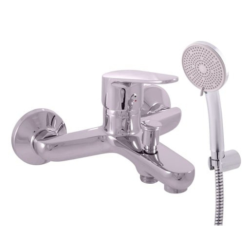 Vanová baterie RAV SLEZÁK Victoria se sprchovým setem 100 mm chrom VI254.0/1