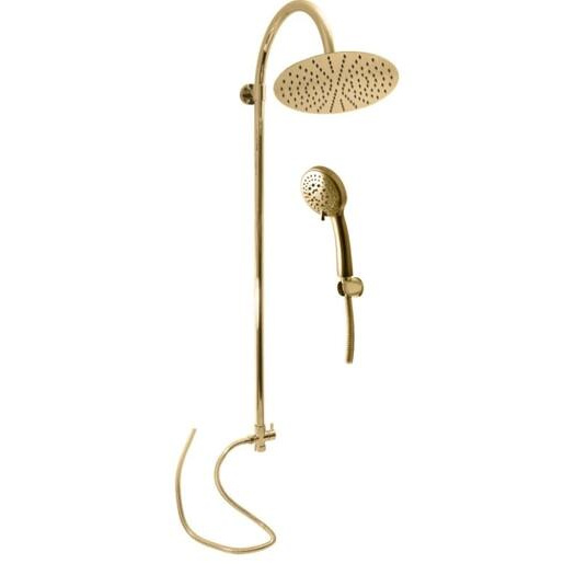Sprchový set RAV SLEZÁK bez baterie zlatá lesklá SK0071Z