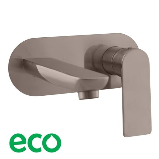 RAV SLEZÁK Nil umyvadlová baterie včetně podomítkového tělesa kartáčovaná metal grey NL135MGK