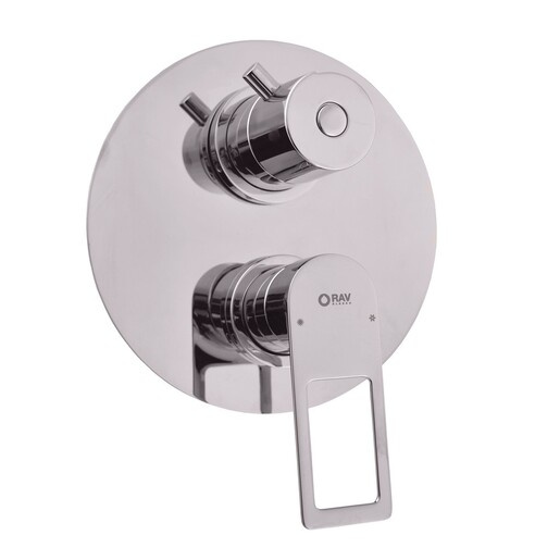 RAV SLEZÁK NIL sprchová a vanová baterie včetně podomítkového tělesa chrom NL286K