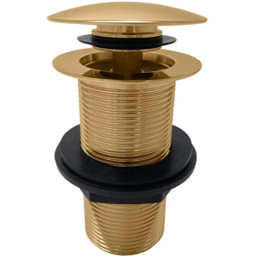 Výpust k umyvadlu 5/4 RAV SLEZÁK zlatá kartáčovaná MD0798ZK