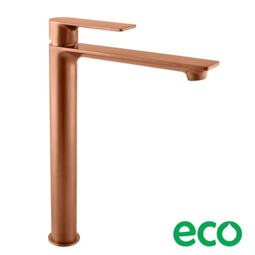 RAV SLEZÁK Nil umyvadlová baterie bez výpusti zlatá růžová kartáčovaná NL130.0ZRK