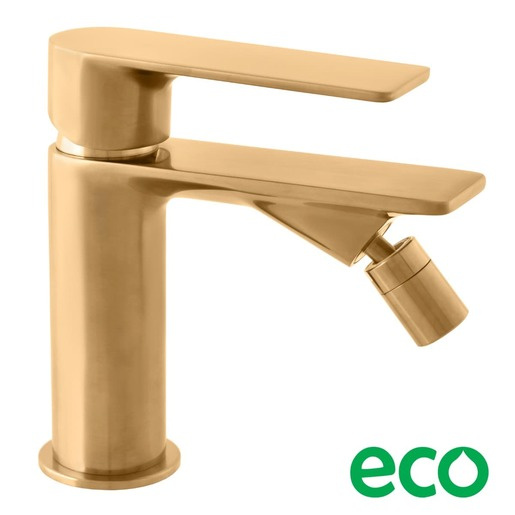 RAV SLEZÁK Nil bidetová baterie bez výpusti kartáčovaná zlatá NL144.0ZK