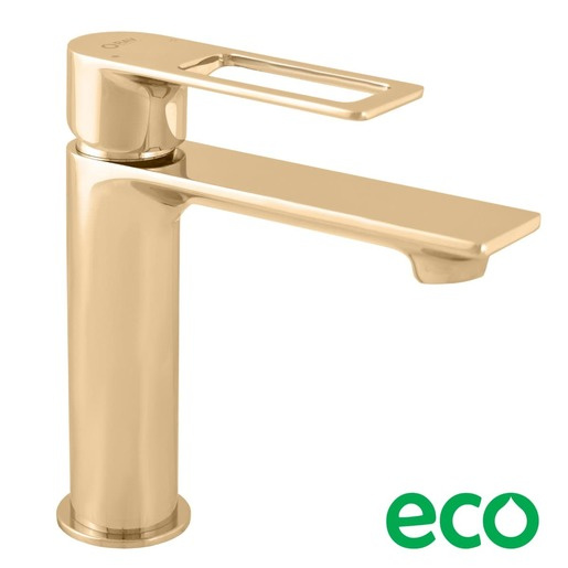 RAV SLEZÁK Nil umyvadlová baterie bez výpusti zlatá NL226.0Z