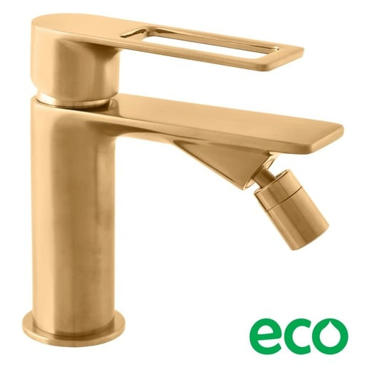 RAV SLEZÁK Nil bidetová baterie bez výpusti kartáčovaná zlatá NL244.5ZK