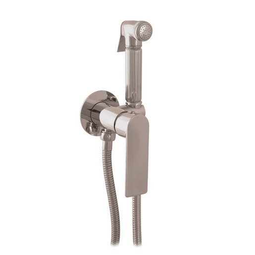 RAV SLEZÁK Nil bidetová baterie včetně podomítkového tělesa metal grey nl143/1mgl NL1431MGL