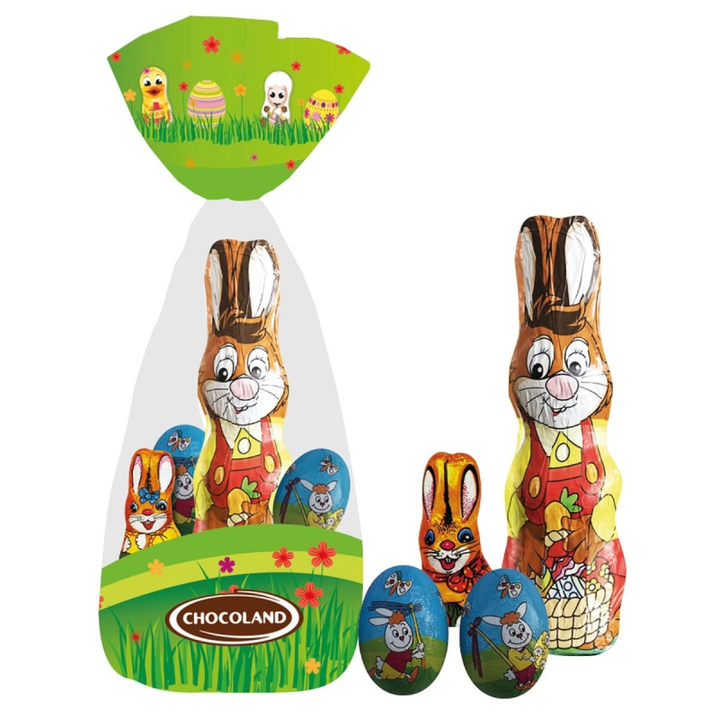 Chocoland Velikonoční balíček mléčná čokoláda