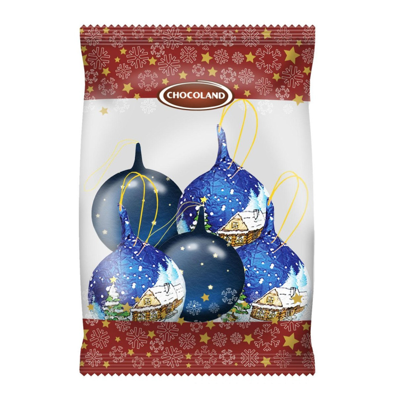 Chocoland Vánoční koule mléčná čokoláda
