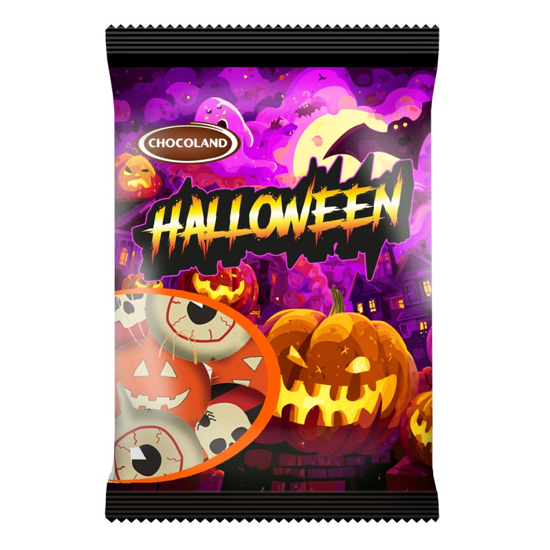 Chocoland Sáček Halloween koule mléčná čokoláda