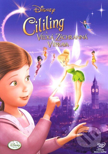 Cililing a veľká záchranná výprava (Zvonilka a velká záchranná výprava) - film z kategorie Blu-ray filmy