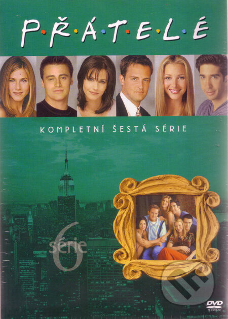 Přátelé - 6. série (4 DVD) - James Burrows - film z kategorie Komediální seriály