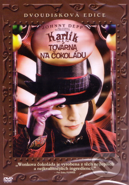 Karlík a továrna na čokoládu - Tim Burton - film z kategorie Rodinné a romantické
