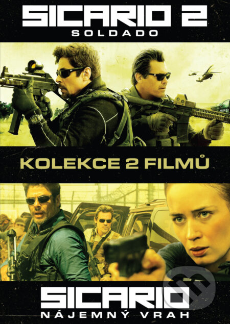 Sicario 1-2. kolekce (2DVD) - film z kategorie Thrillery a detektivky