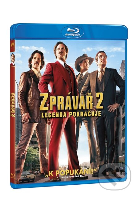 Zprávař 2. Legenda pokračuje BD - Adam McKay - film z kategorie Komedie