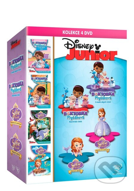 Doktorka Plyšáková + Sofie První kolekce (4 DVD) - Jamie Mitchell, Norton Virgien - film z kategorie Animované filmy