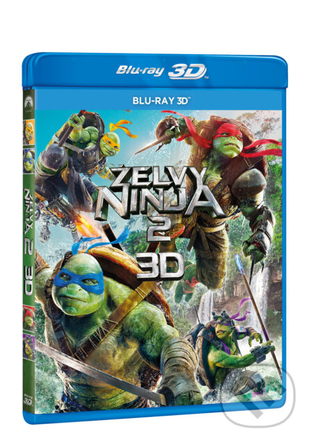 Želvy Ninja 2. 3D (2D + 3D) - Dave Green - film z kategorie Akční komedie