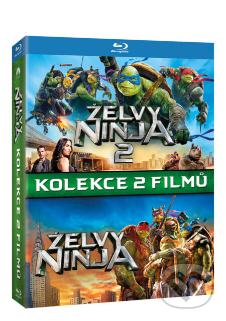 Želvy Ninja kolekce 1.-2. (2 Blu-ray) - Jonathan Liebesman, Dave Green - film z kategorie Akční komedie