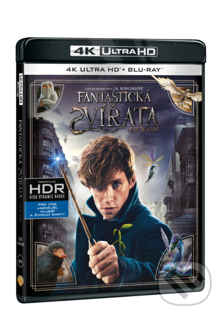 Fantastická zvířata a kde je najít Ultra HD Blu-ray - film z kategorie Dobrodružné filmy