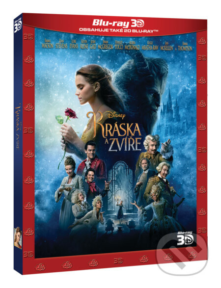 Kráska a zvíře 3D Limitovaná sběratelská edice (3D+2D) - film z kategorie Rodinné a romantické
