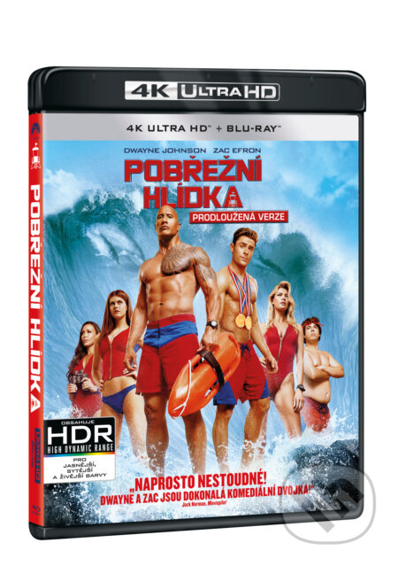 Pobřežní hlídka Ultra HD Blu-ray (UHD + BD) - Seth Gordon - film z kategorie Akční komedie