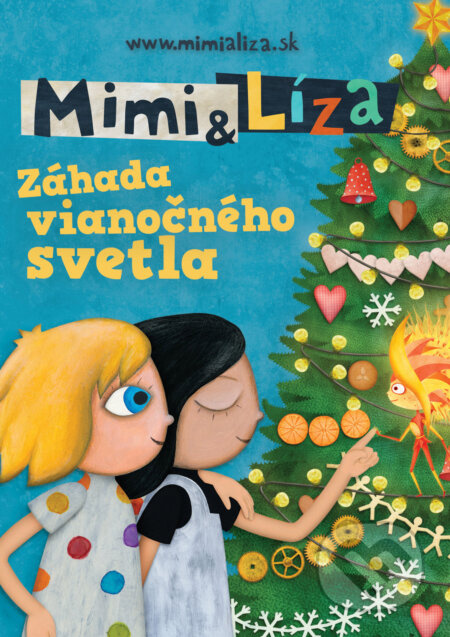 Mimi a Líza: Záhada vianočného svetla DVD - Ivana Šebestová, Katarína Kerekesová - film z kategorie Animované pohádky