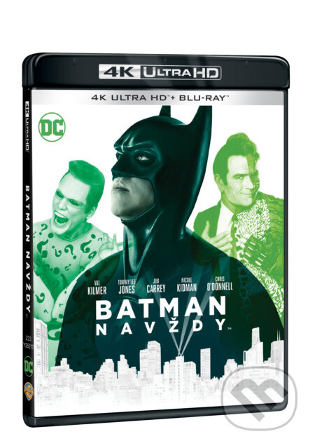 Batman navždy Ultra HD Blu-ray (Ultra Ultra HD Blu-ray + Blu-ray) - film z kategorie Akční a dobrodružné