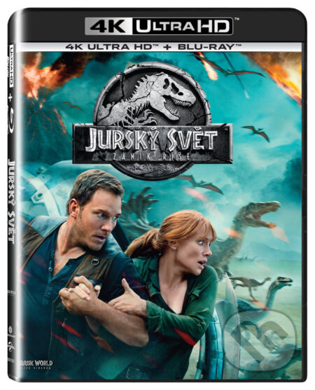 Jurský svět: Zánik říše Ultra HD Blu-ray (UHD + BD) - film z kategorie Akční sci-fi