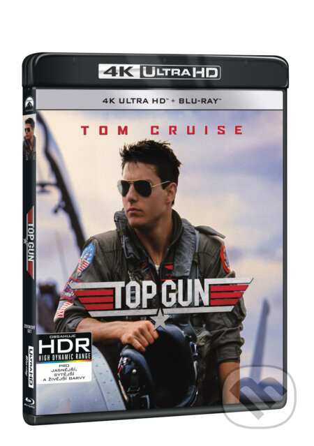 Top Gun Ultra HD Blu-ray (Ultra HD Blu-ray + Blu-ray Remasterovaná verze) - film z kategorie Akční
