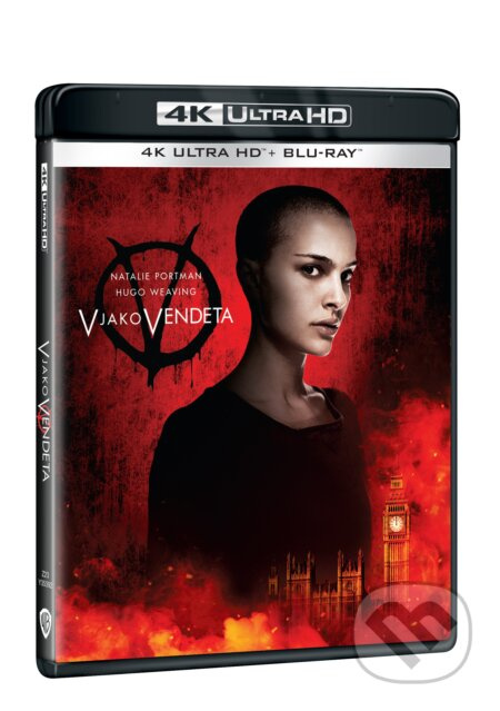 V jako Vendeta Ultra HD Blu-ray (UHD + BD) (UHD + BD) - film z kategorie Komiksoví hrdinové