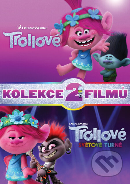Trollovia kolekcia 1.+2. (SK) (2 DVD) - Walt Dohrn - film z kategorie Rodinné a romantické