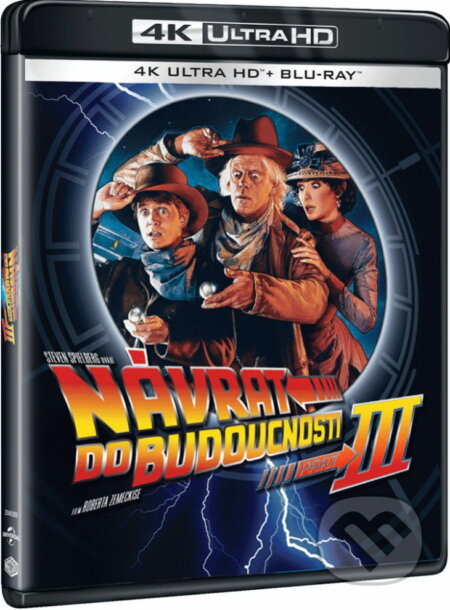 Návrat do budoucnosti III Ultra HD Blu-ray - remasterovaná verze - film z kategorie Dobrodružné komedie