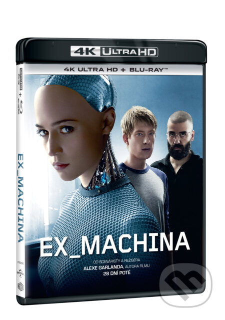 Ex Machina Ultra HD Blu-ray (UHD+BD) - Alex Garland - film z kategorie Akční sci-fi