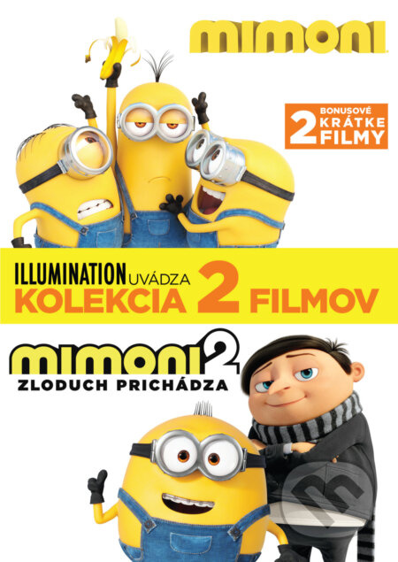 Mimoni kolekcia 1.+2. (SK) (2 DVD) - film z kategorie Animované pohádky