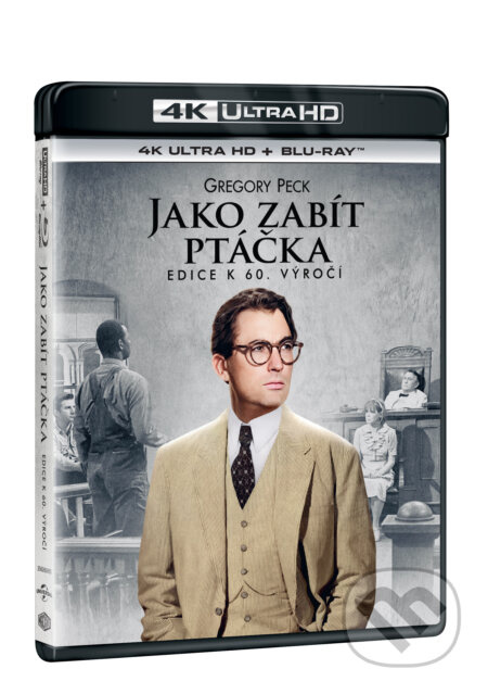 Jako zabít ptáčka - Edice k 60. výročí Ultra HD Blu-ray - film z kategorie Blu-ray filmy