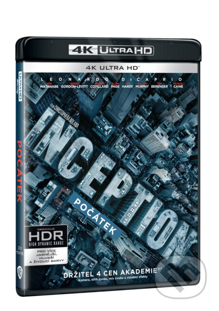 Počátek Ultra HD Blu-ray (UHD BD) - Christopher Nolan - film z kategorie Akční sci-fi