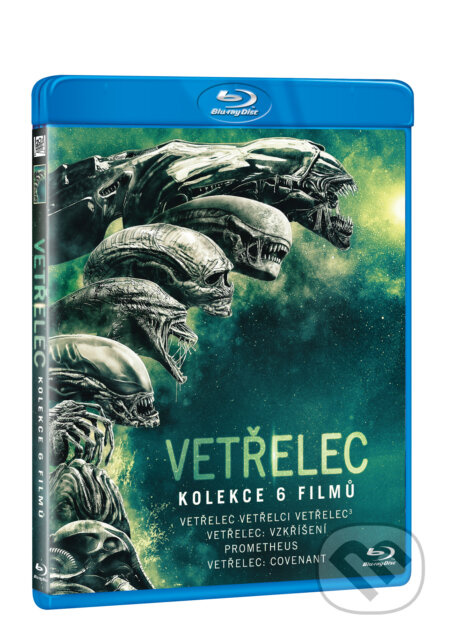Vetřelec kolekce 6 filmů (6BD) - film z kategorie Akční sci-fi