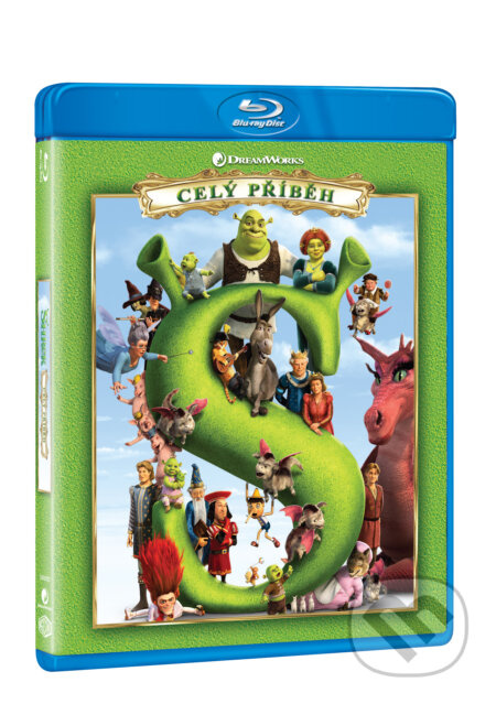 Shrek kolekce 1.-4. (4BD) - film z kategorie Dětské a animované