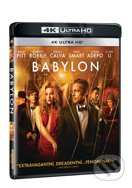 Babylon Ultra HD Blu-ray (UHD a BD) - Damien Chazelle - film z kategorie Akční filmy