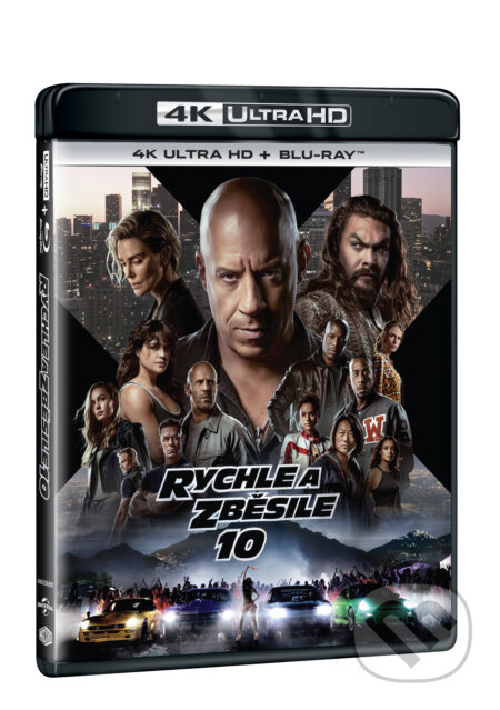 Rychle a zběsile 10 Ultra HD Blu-ray (UHD Blu-ray + Blu-ray) - film z kategorie Akční thrillery