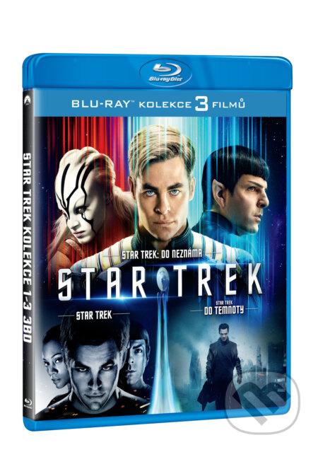 Star Trek kolekce 1-3 (3BD) - Justin Lin - film z kategorie Akční sci-fi