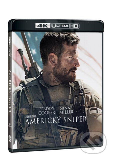 Americký sniper Ultra HD Blu-ray - Clint Eastwood - film z kategorie Akční filmy