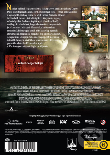 A Karib-tenger kalózai: Ismeretlen vizeken (HU) - Rob Marshall - film z kategorie Dobrodružné filmy