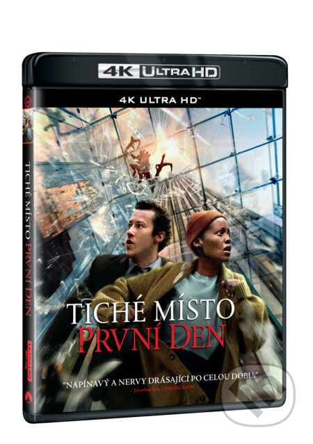 Tiché místo: První den Ultra HD Blu-ray (UHD a BD) - film z kategorie Thrillery a detektivky