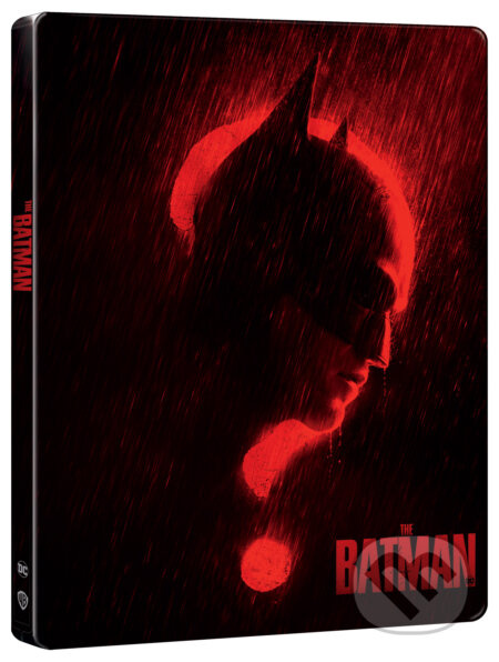 Batman (2022) - steelbook - motiv Red Question Mark Ultra HD Blu-ray - film z kategorie Akční a dobrodružné