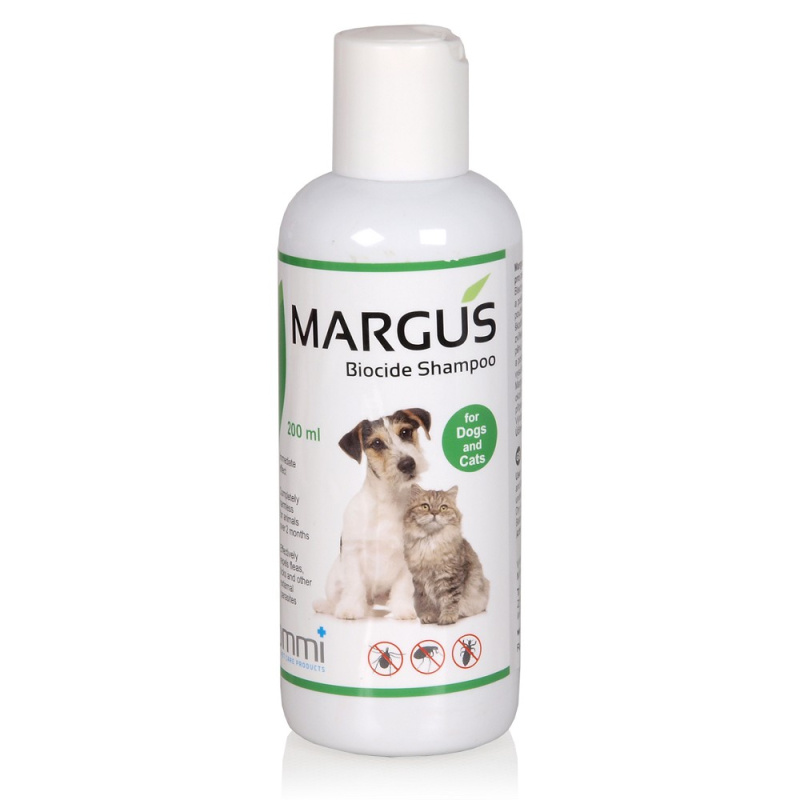 Antiparazitní šampon pro psy a kočky MARGUS Biocide Shampoo 200ml 00056