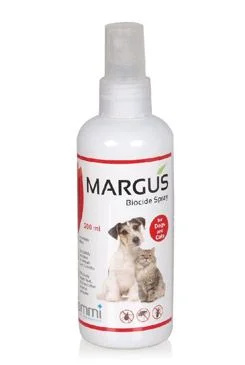 Antiparazitní sprej pro psy i kočky MARGUS Biocide Spray 200ml 00057