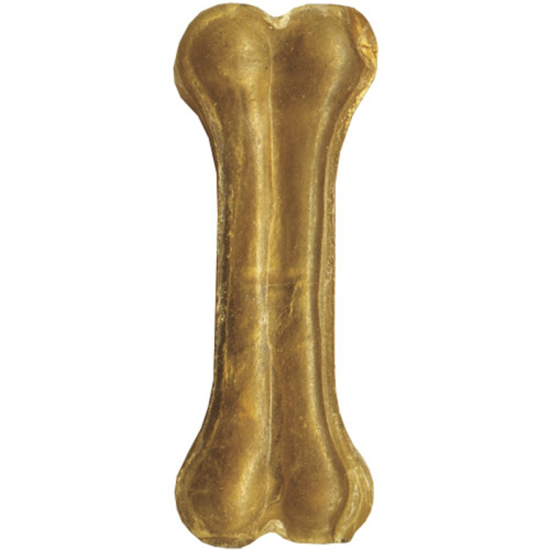Kost bůvolí kůže, 7,5cm, 100ks v balení - pamlsky pro psy