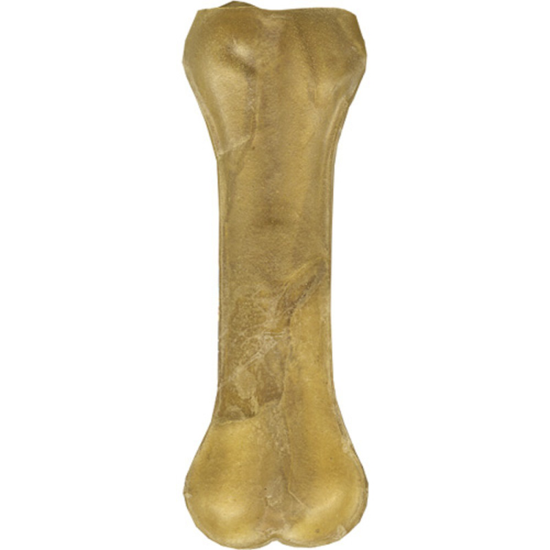 Kost z bůvolí kůže, krmivo pro psy, délka 10cm, balení 50ks